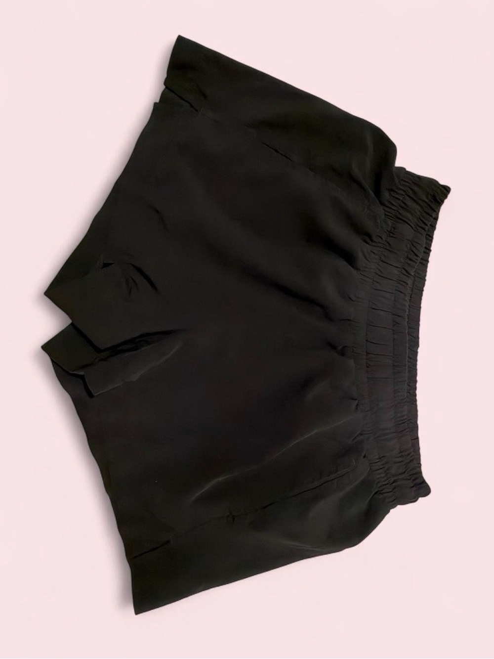 Zella Black Elastic-Waist Athletic Shorts